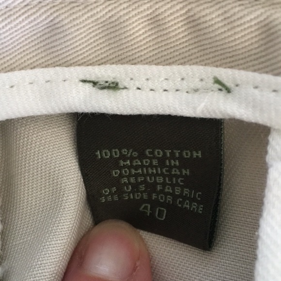 Eddie Bauer Relaxed Fit Light Beige Pants -40 x 32 - Picture 5 of 8